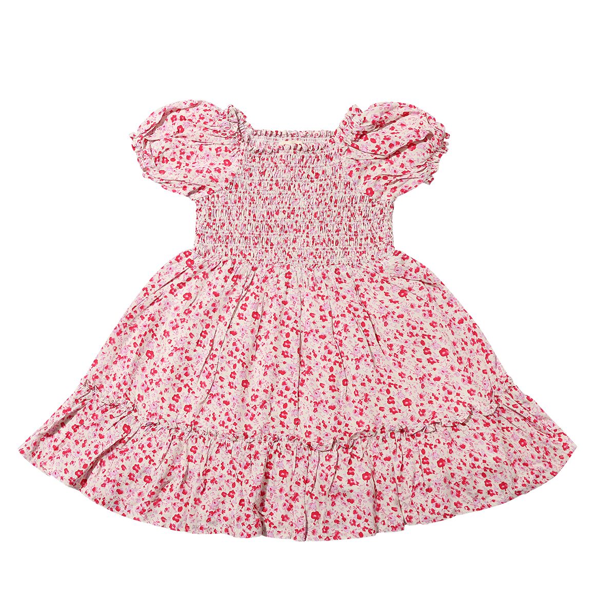 Pink Meadow Flowers Dress
