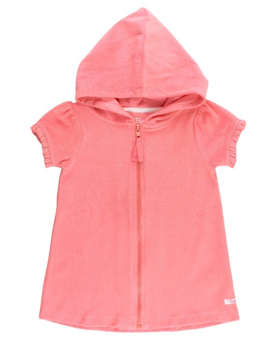 Bubblegum Terry Zip Coverup