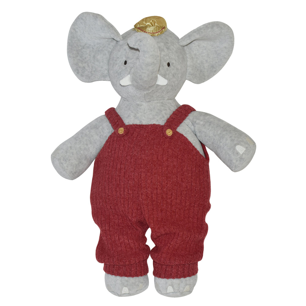 Alvin the Elephant in Red Dungarees