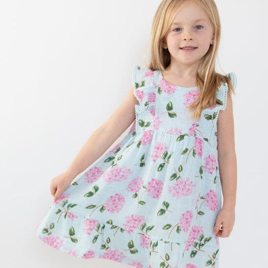 pink hydrangea dress SOME Dress Unlisted