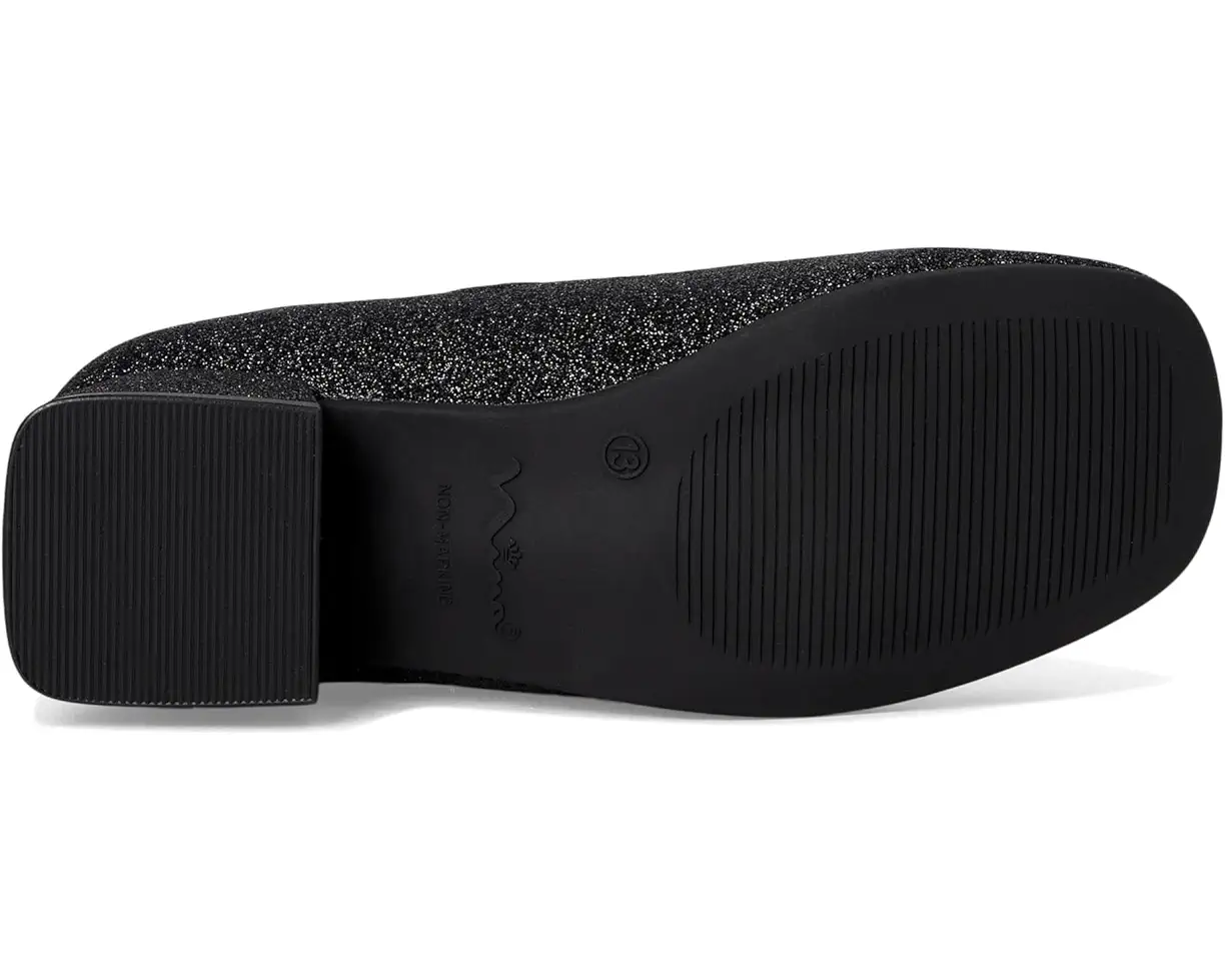 Mila Black Glitter Shoes