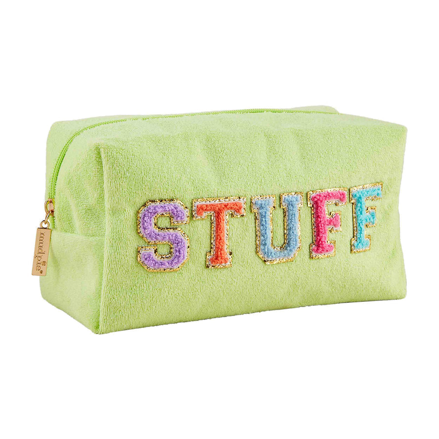 Terrycloth Patch Pouch