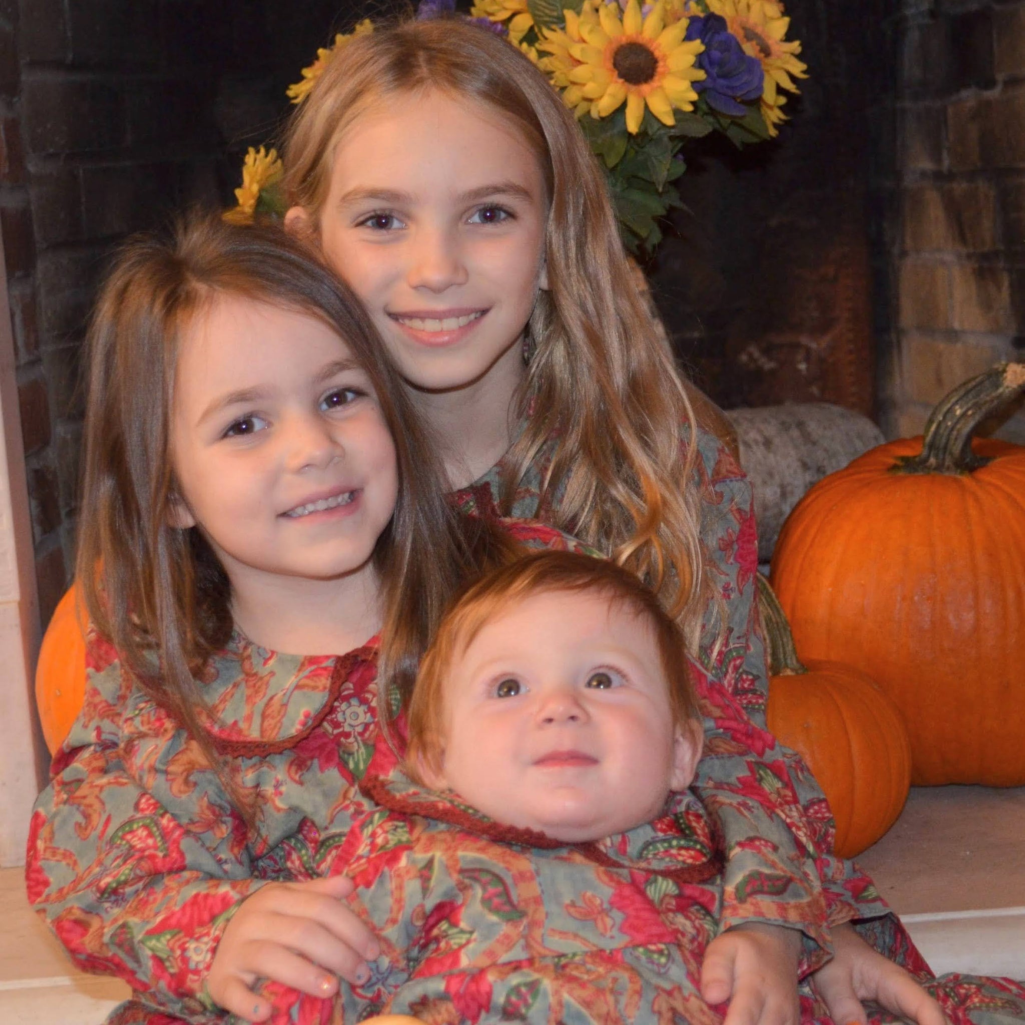 Baby Fall Floral Dress