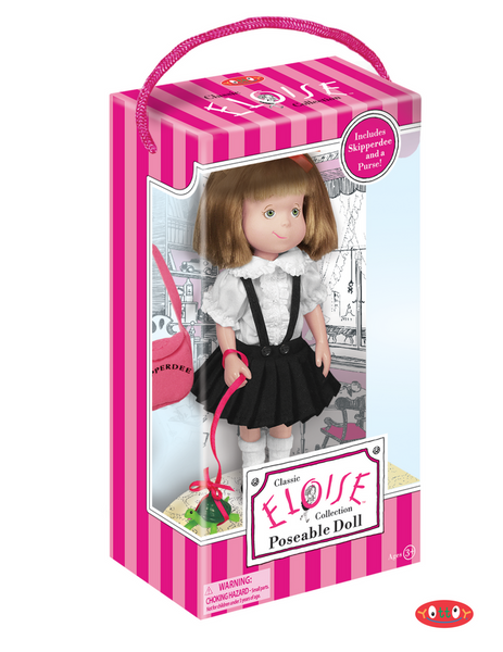 Eloise Poseable Doll with Skipperdee Turtle Purse in Take-Along