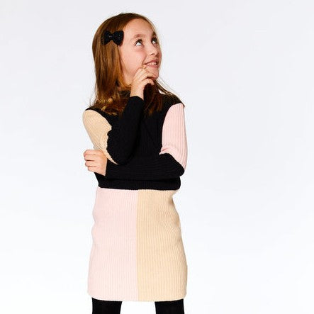 Color Block Sweater Dress