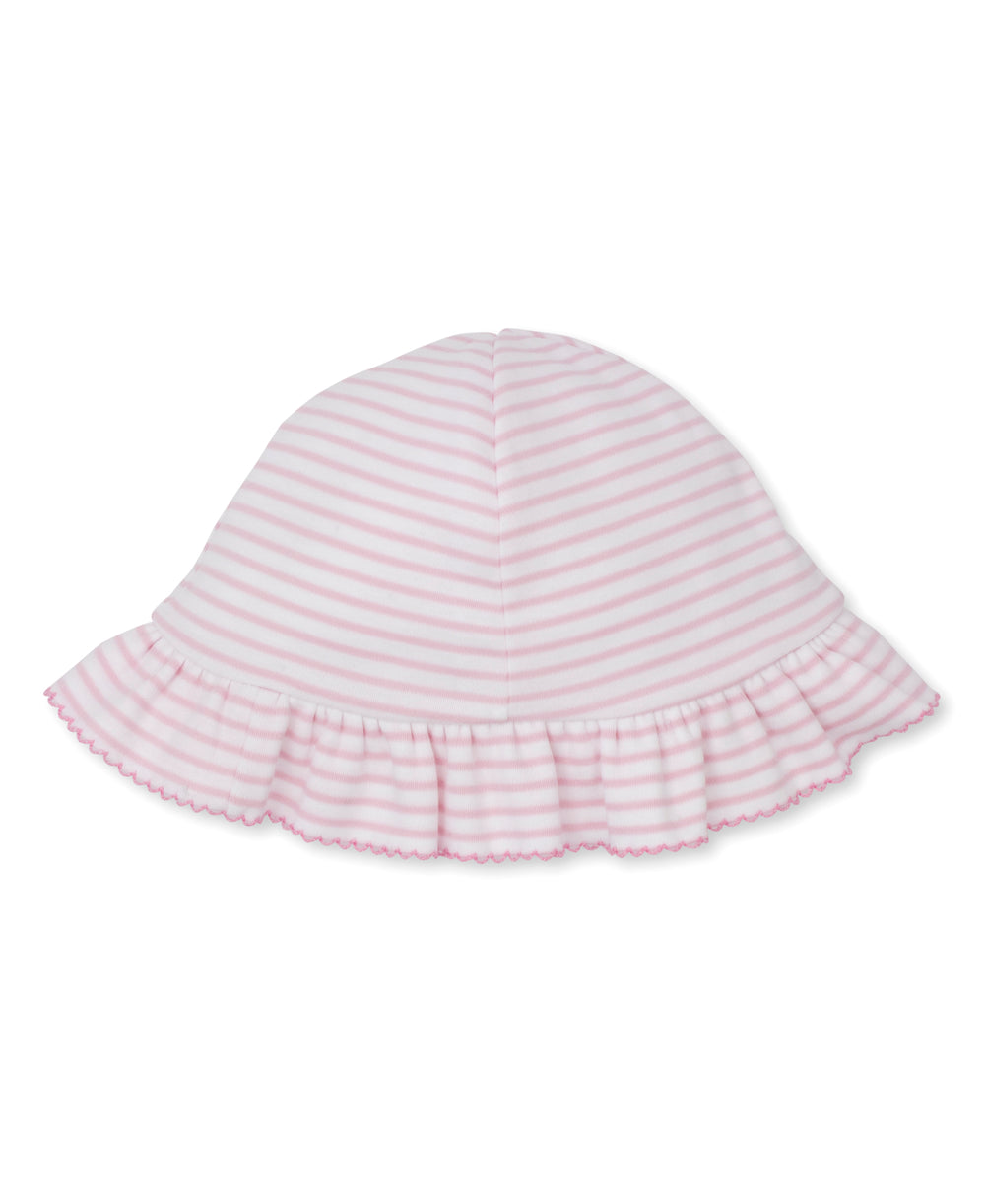 Fairway Foursome Pink Stripe Playsuit & Hat