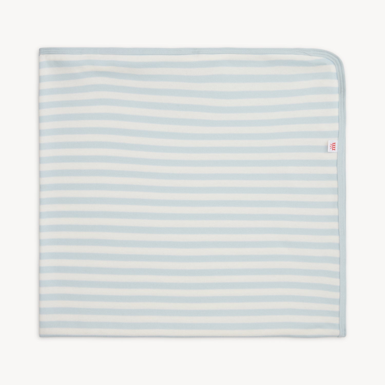 Blue Stripe Baby Blanket