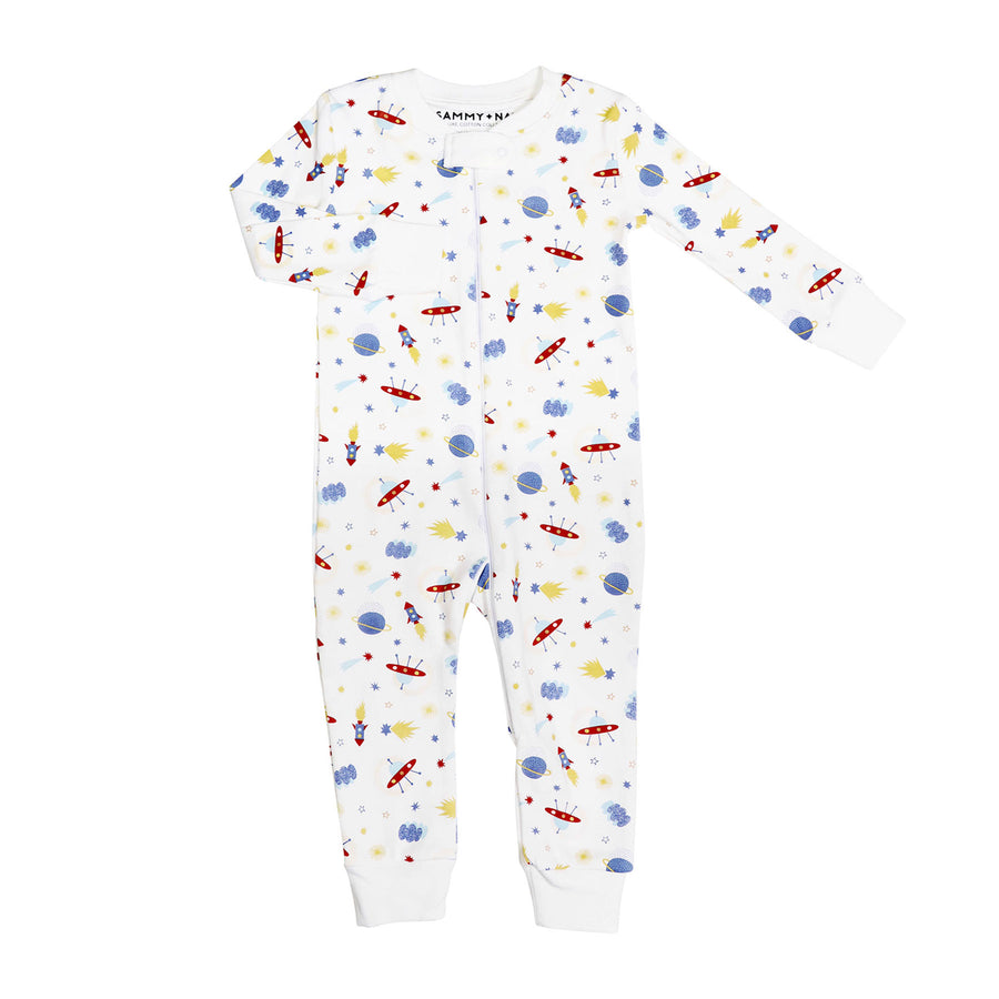 Out of This World Zip Romper
