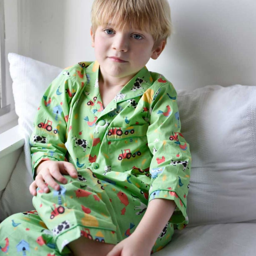 Farmyard Print Pyjamas