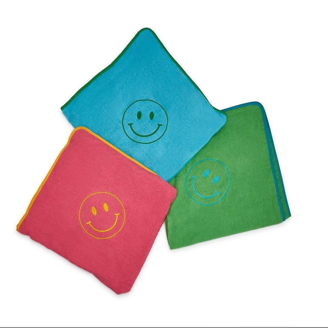 Happy Face Hooded Towel