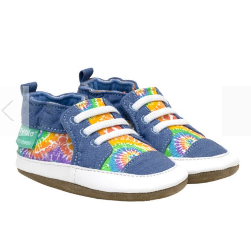 Crayola Rainbow Tie Die Soft Soles