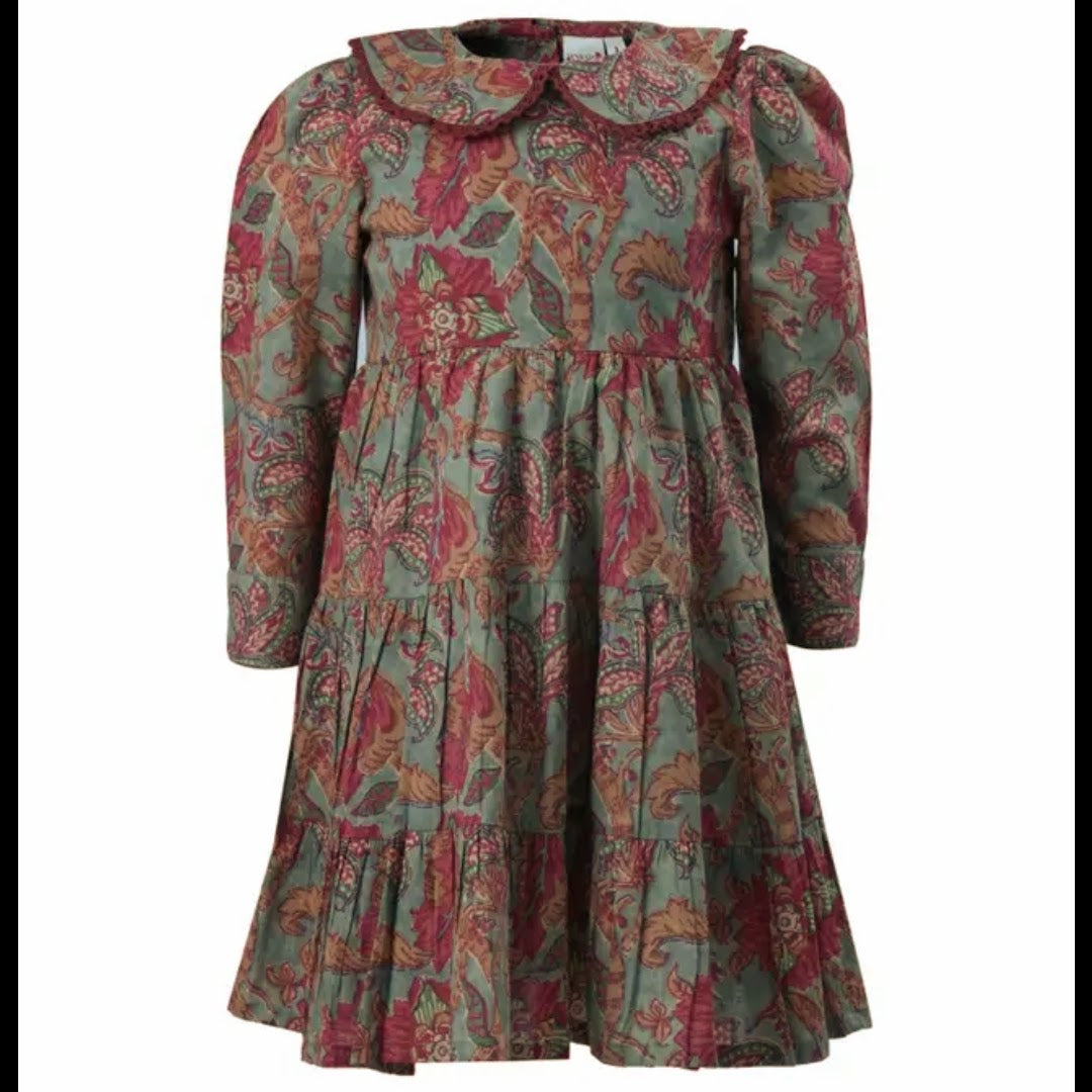 Fall Floral Dress