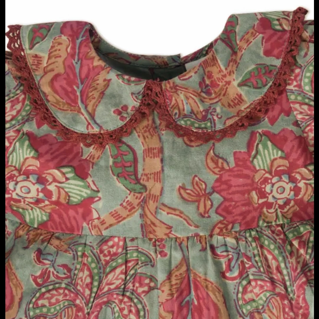 Fall Floral Dress