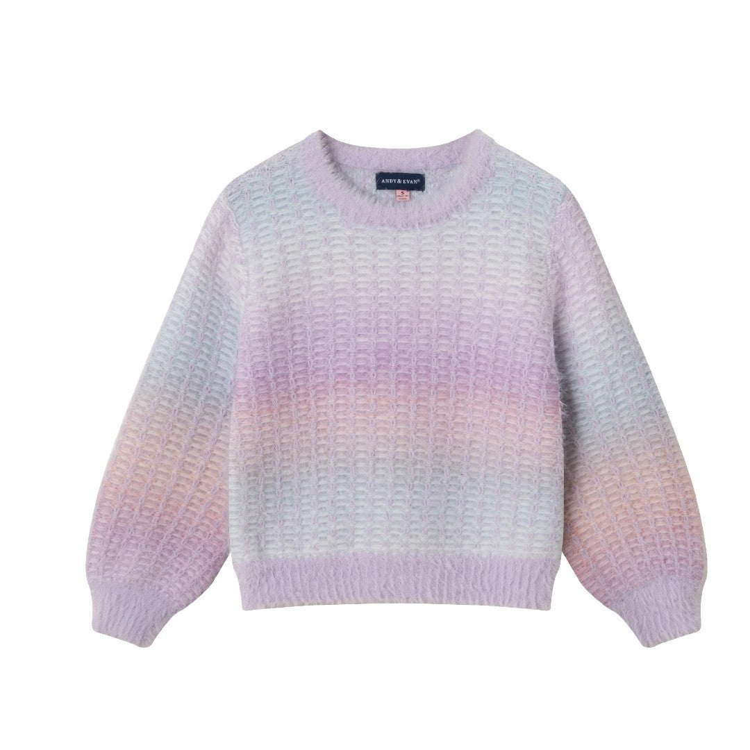 Lavender Ombre Sweater