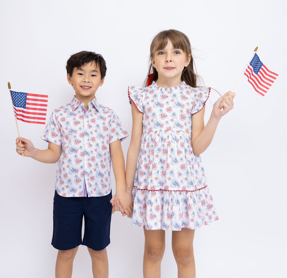 Fireworks Ruffle Dress