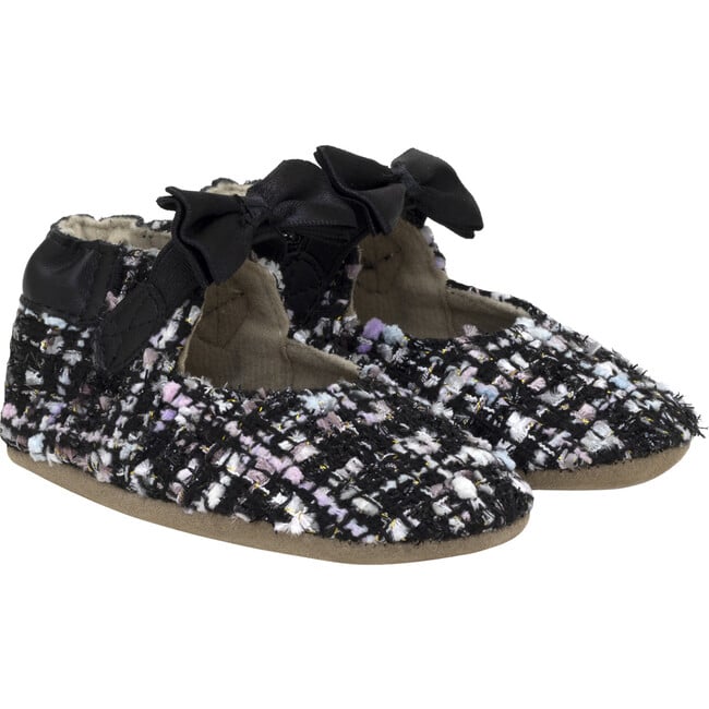 Black Tweed Betsy Soft Soles