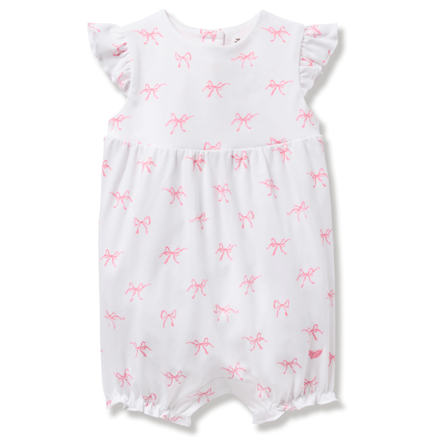 Play Romper in Blushing Bows