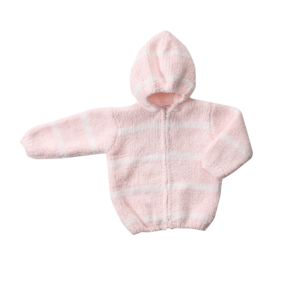 Pink Chenille Hoodie