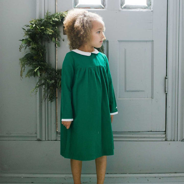 Forest Green Vivienne Flannel Nightgown