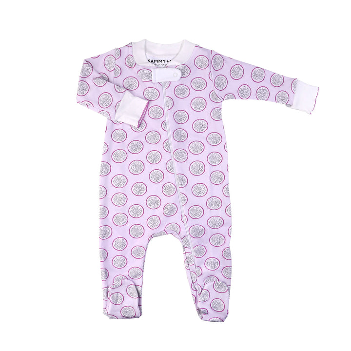 Sweet Dragonfruit Zip Romper