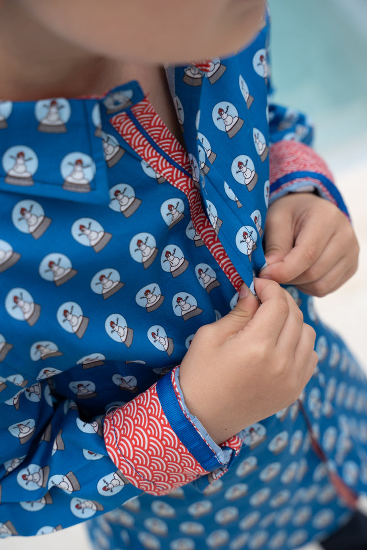 Long Sleeves Snow Globes Shirt