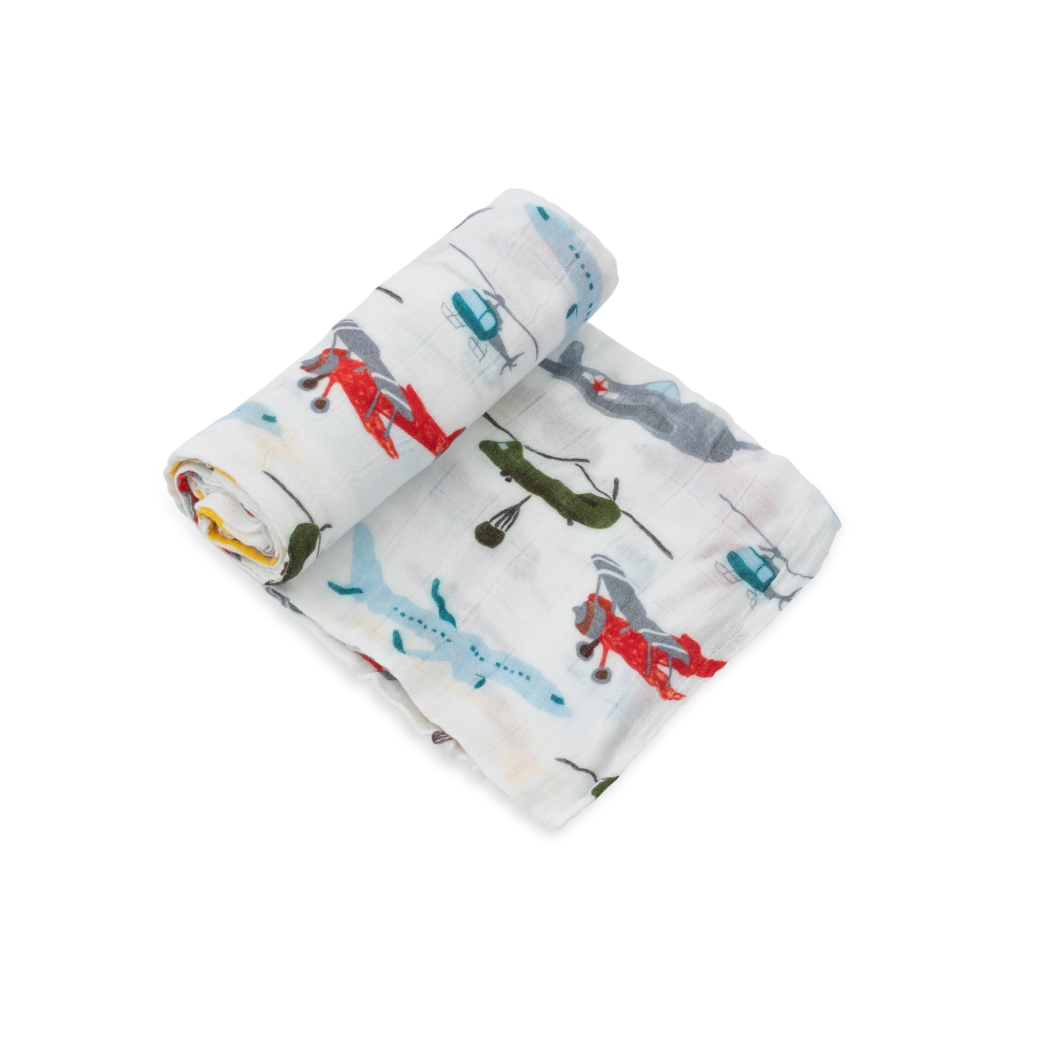 Deluxe Muslin Swaddle Blanket - Air Show