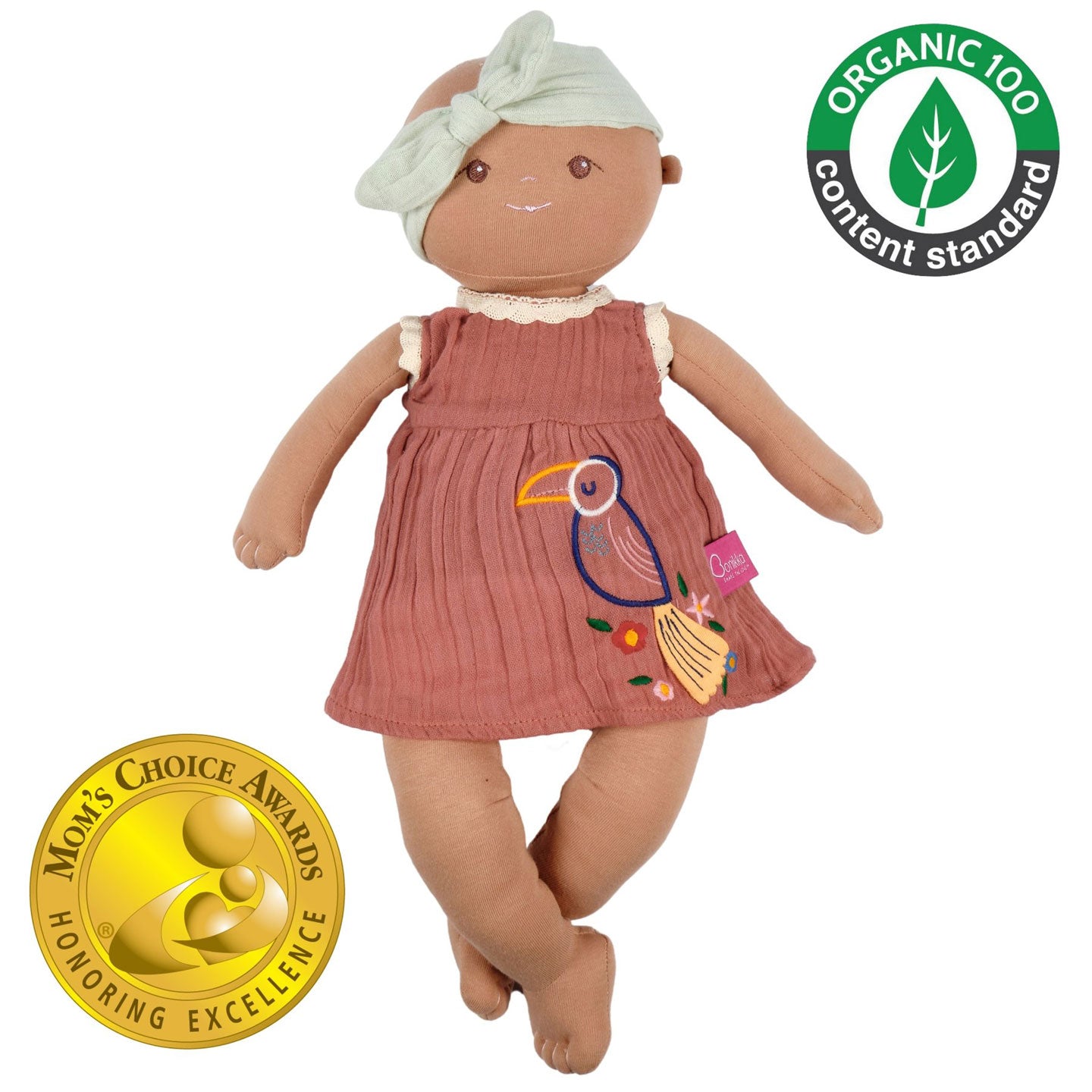 Baby Kaia and Baby Aria Organic Doll