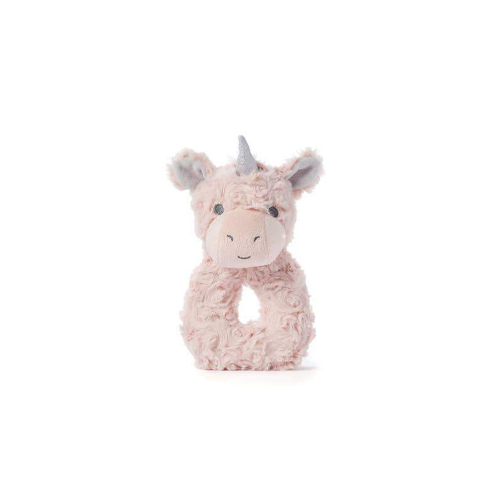 Unicorn Baby Security Blanket & Rattle