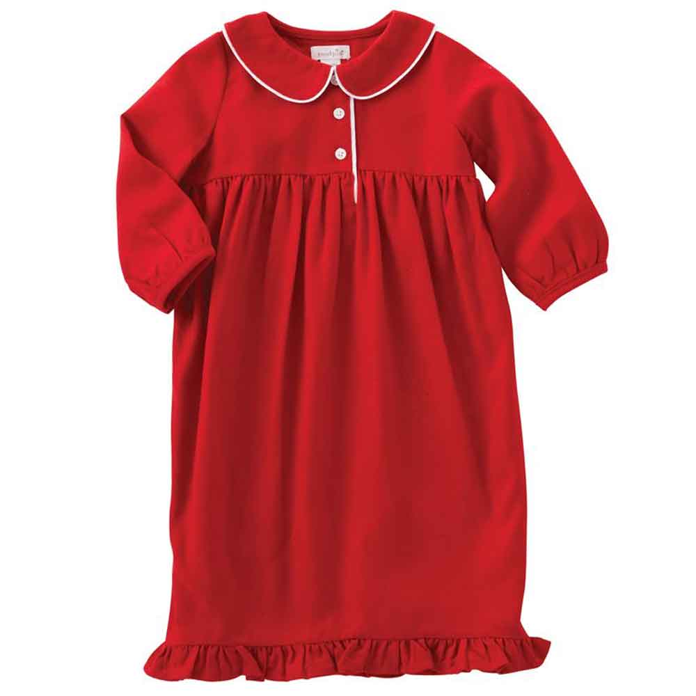 Red Collar Nightgown