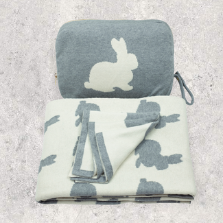 Grey/Natural Bunny Baby Gift Set