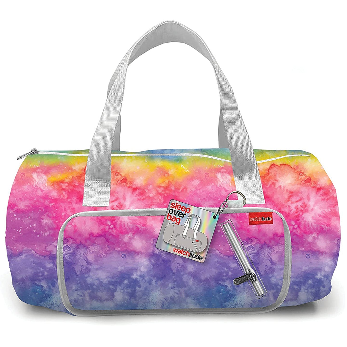 Rainbow Tie Dye Sleepover Bag