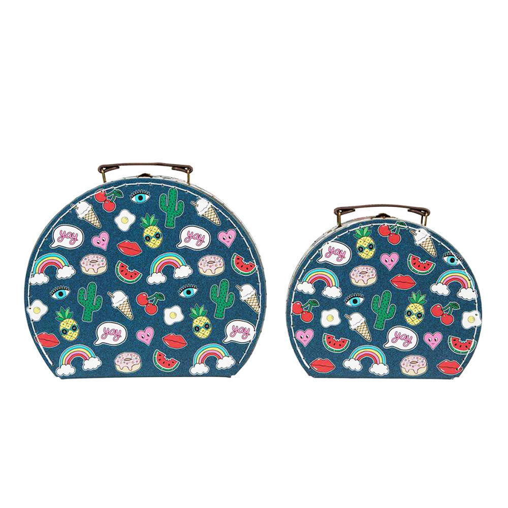 Patches Suitcases