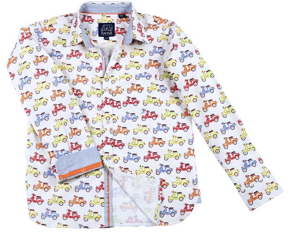 Zippy Scooters Long Sleeve Shirt