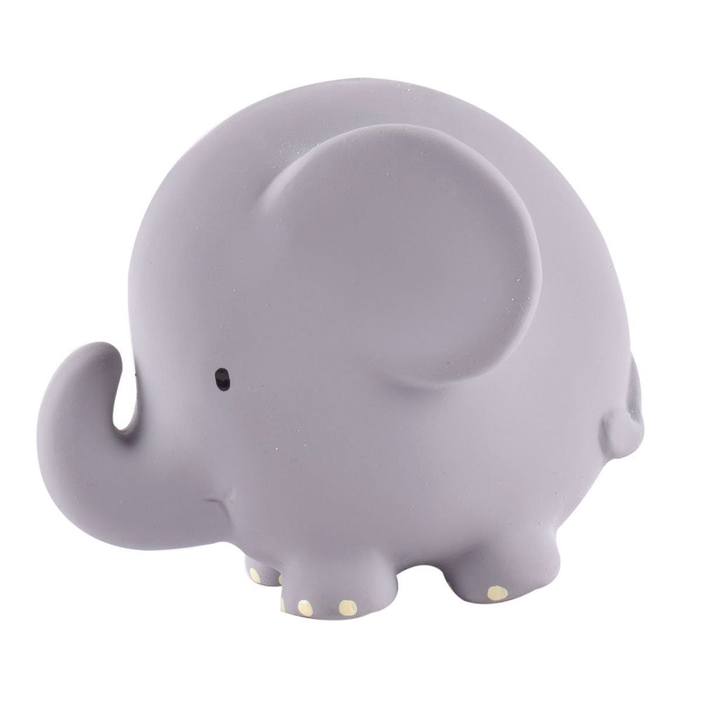 Elephant - Natural Rubber Rattle