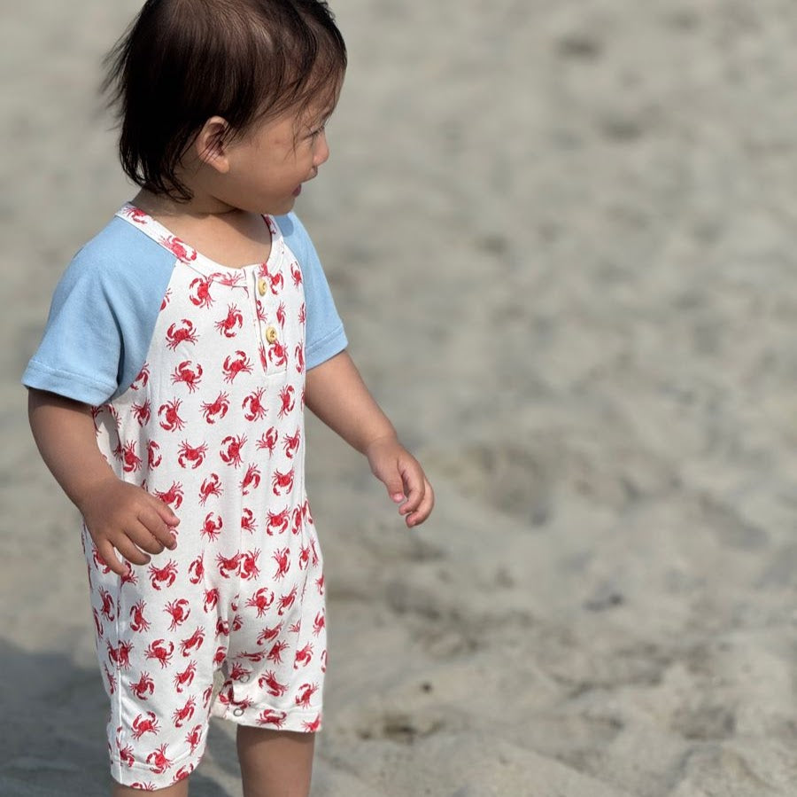 Finn Crabs Romper