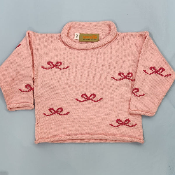 Mini Bows Rollneck Sweater