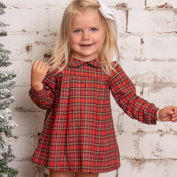 Ava Tartan Bloomer Set