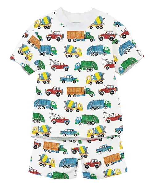 Trucks Short Pajama Set