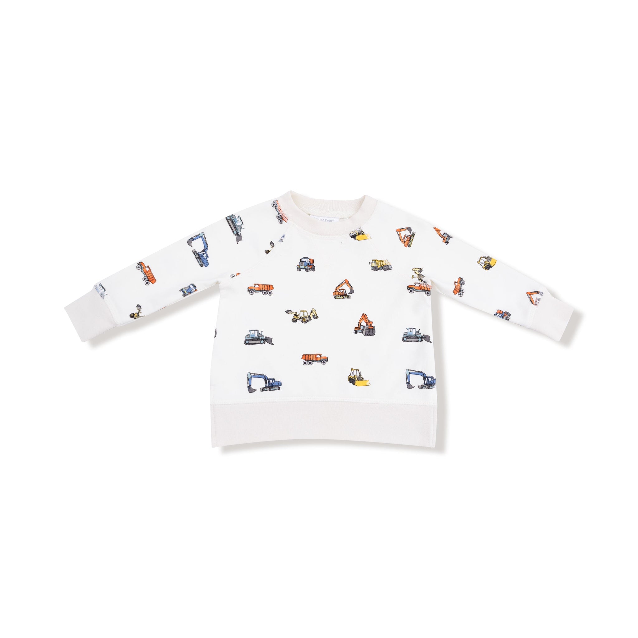 Construction Vehicles Raglan Sweatshirt & Joggers Set