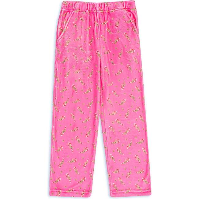 Candy Cane Fuzzy Pants