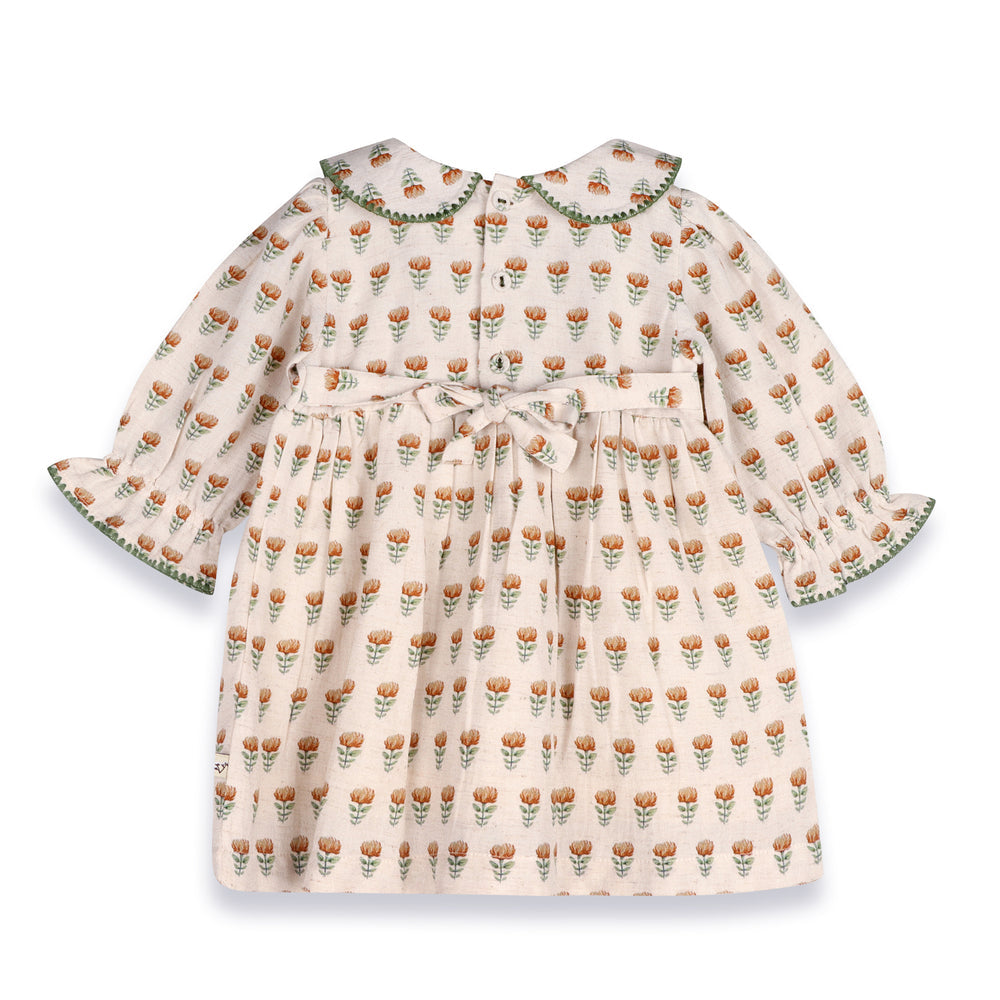 Block Print Dress & Bloomer Set