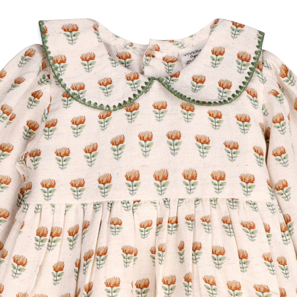 Block Print Dress & Bloomer Set