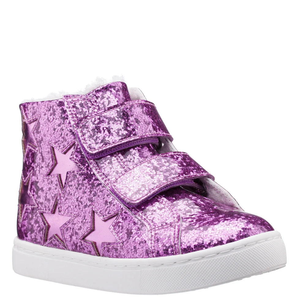 Dazee Glitter High Top Sneakers