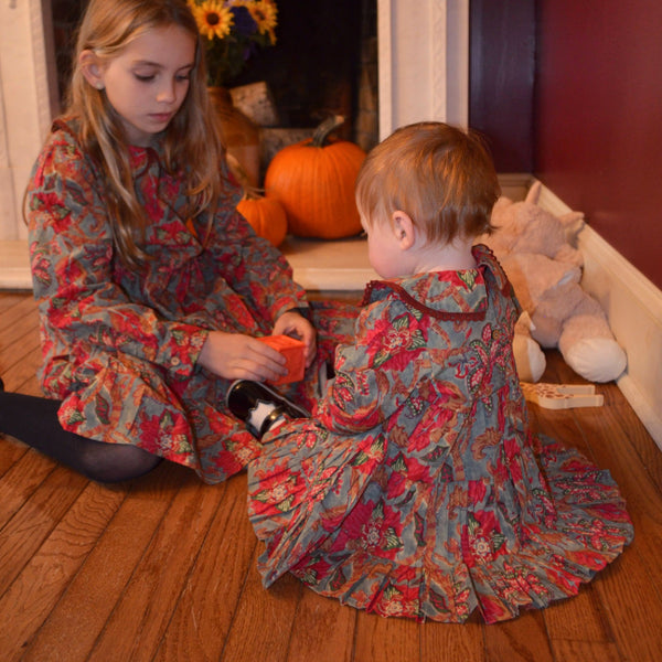 Baby Fall Floral Dress