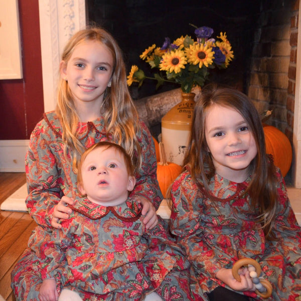 Fall Floral Dress