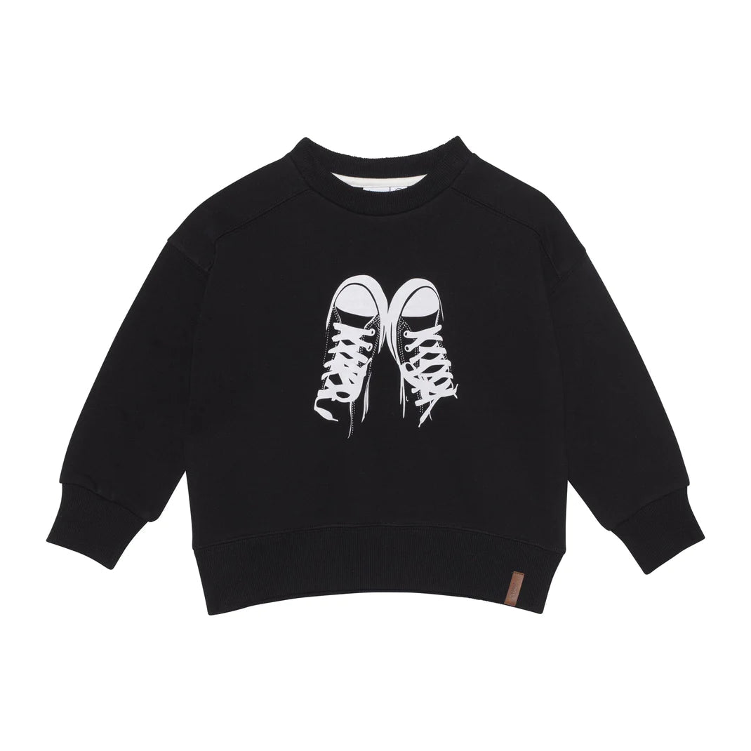 Sneaker Print Sweatshirt