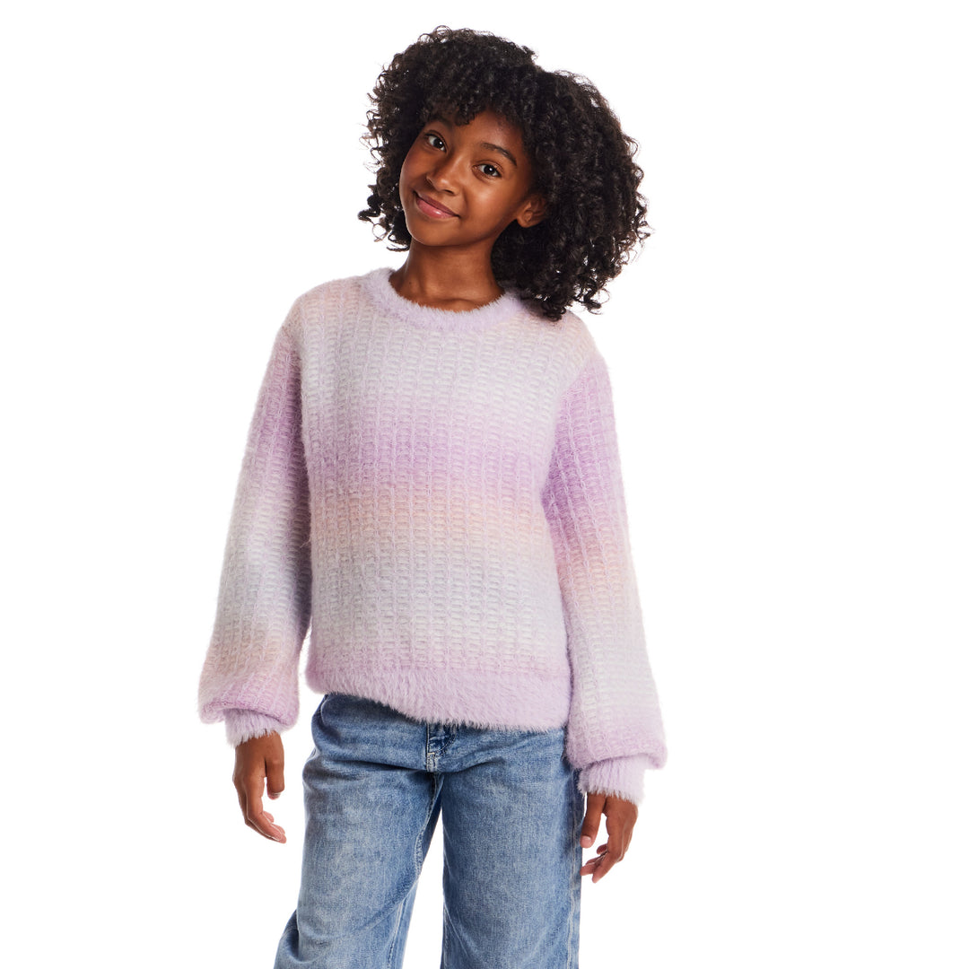Lavender Ombre Sweater