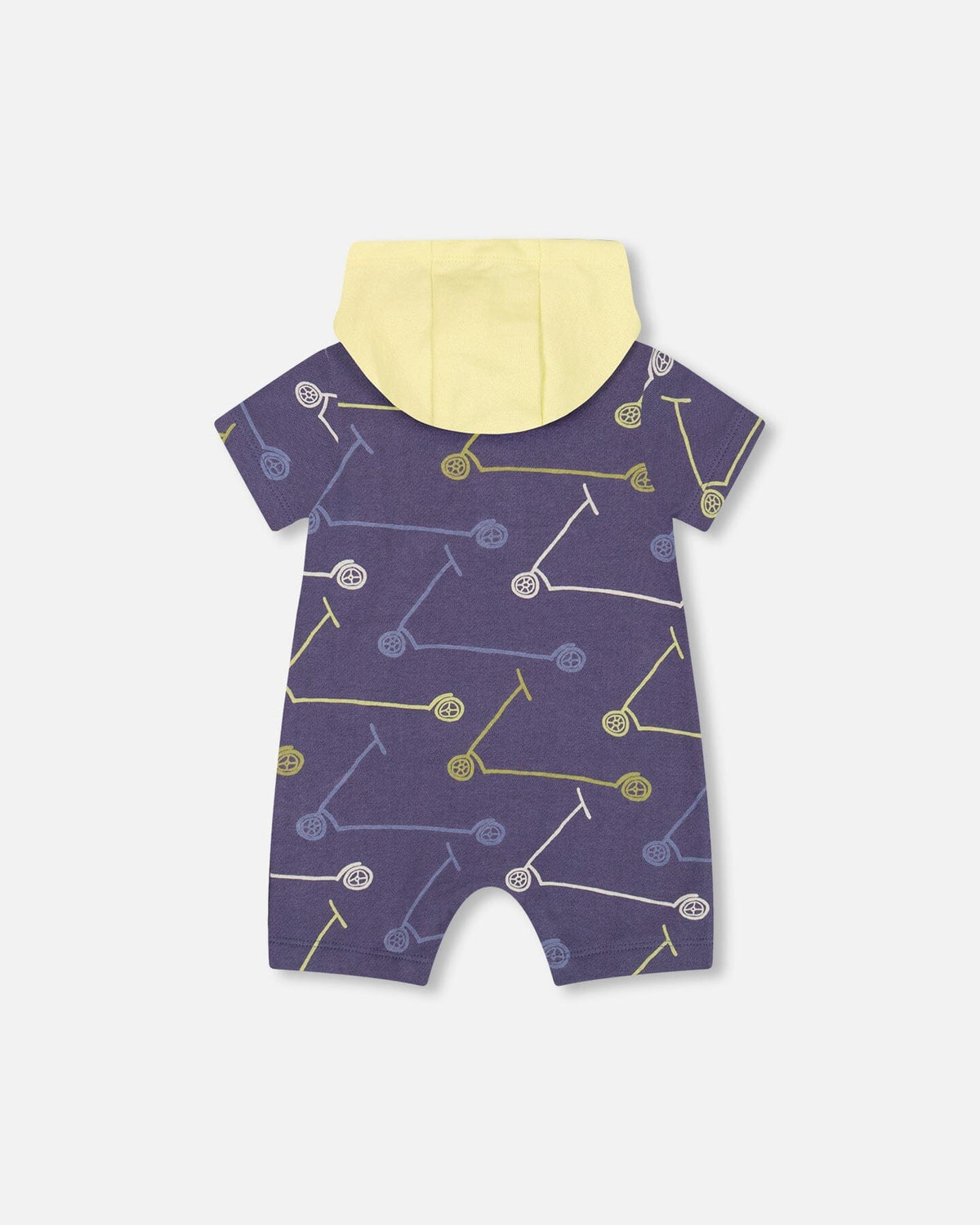 Scooters French Terry Hooded Romper