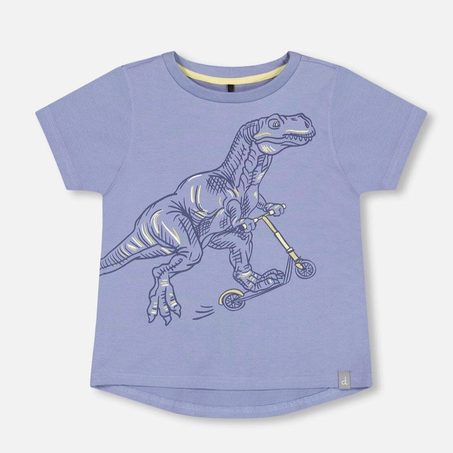 Scooter Dino Organic Cotton T-Shirt