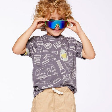 Organic Cotton Camping Tee